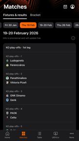 UEFA Europa League Official screenshot