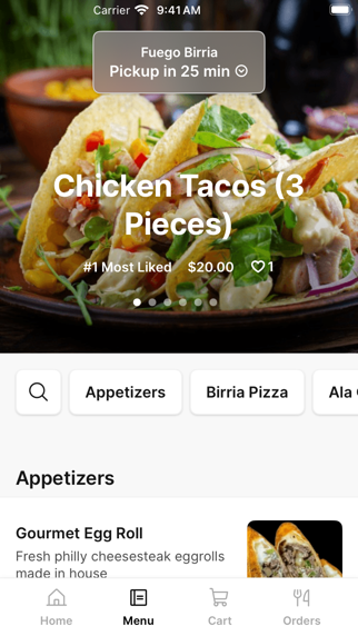 App screenshot