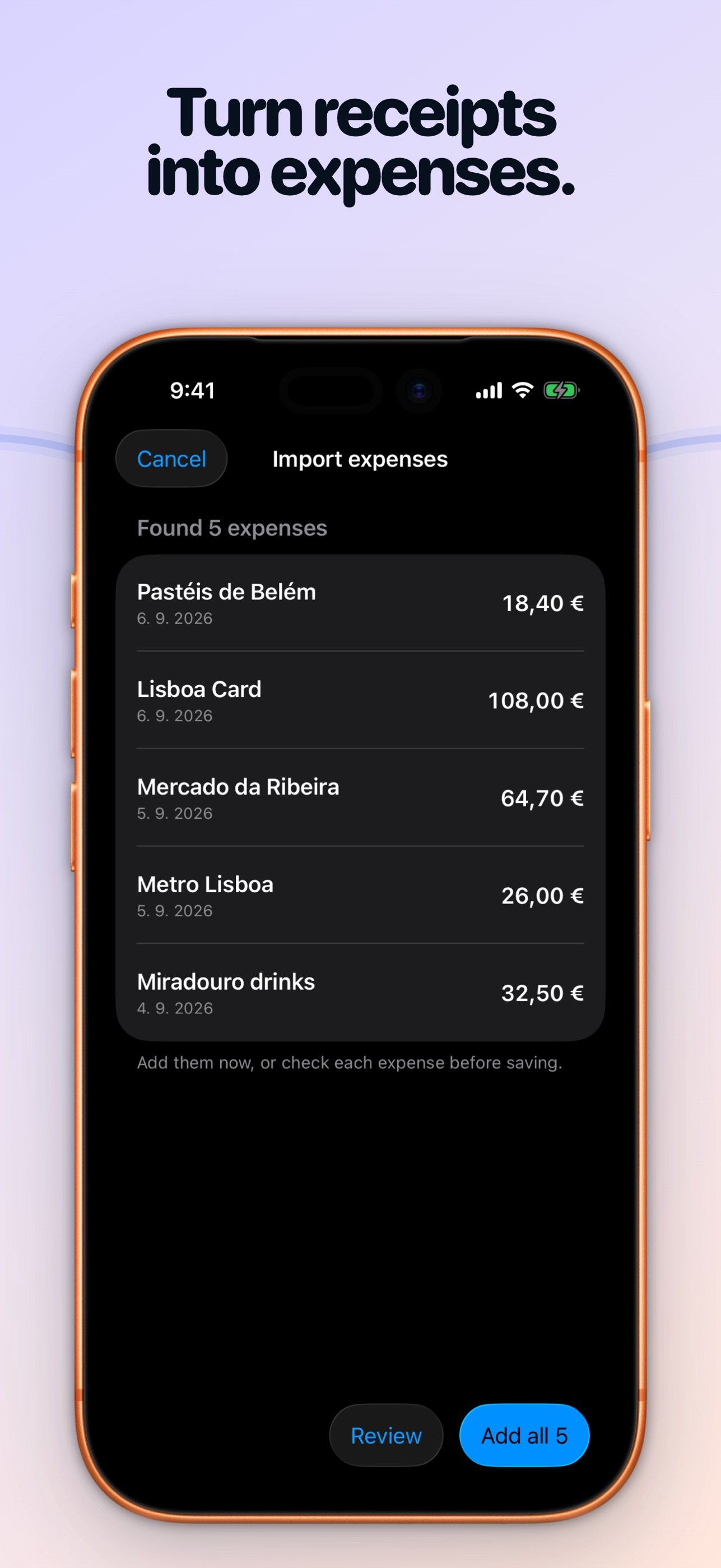 Screenshot 4 of My Expenses: Family & Groups