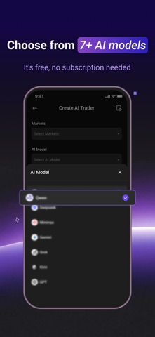 Wallet V – Create AI Agents iPhone screenshot