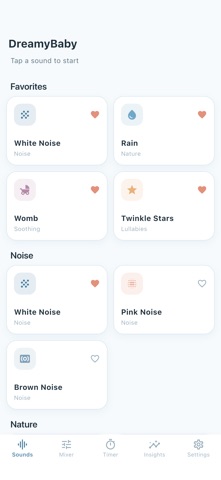 DreamyBaby: Baby Sounds iPhone screenshot