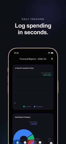 MyVista: Financial Tracker Screenshot 3 of 6