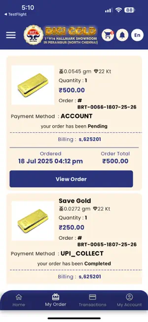 BRT DigiGold screenshot 2