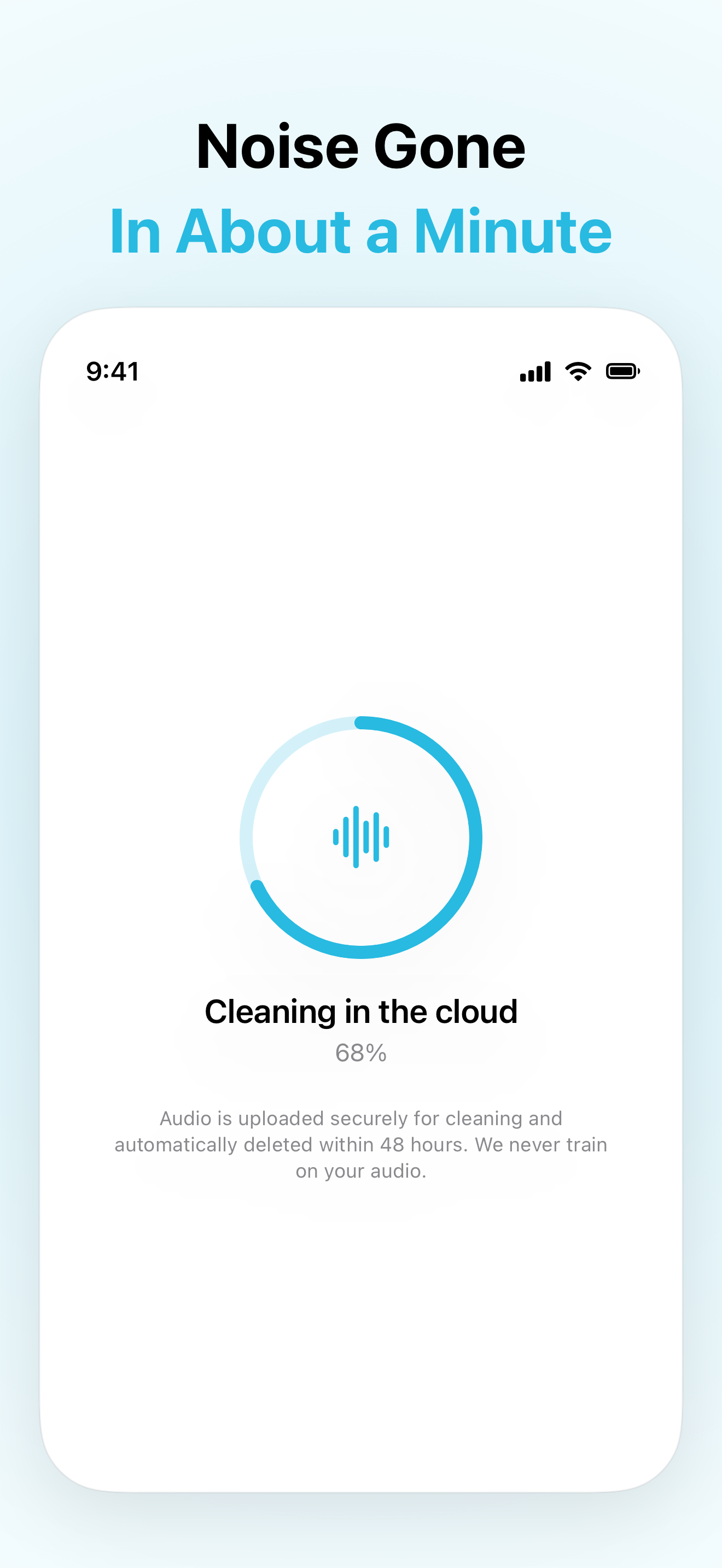 Voice Isolation: Denoise screenshot 4