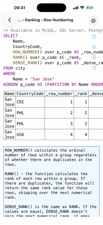 #4. SQL Recipes (iOS) 게시자: Fedor Obraztsov