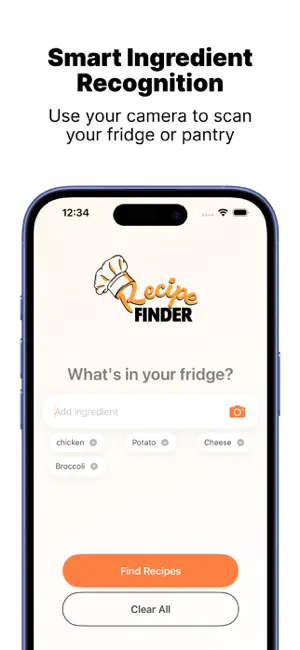 Recipe Finder AI screenshot 2