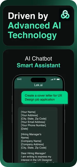 AI Writer Assistant - Lek screenshot 2