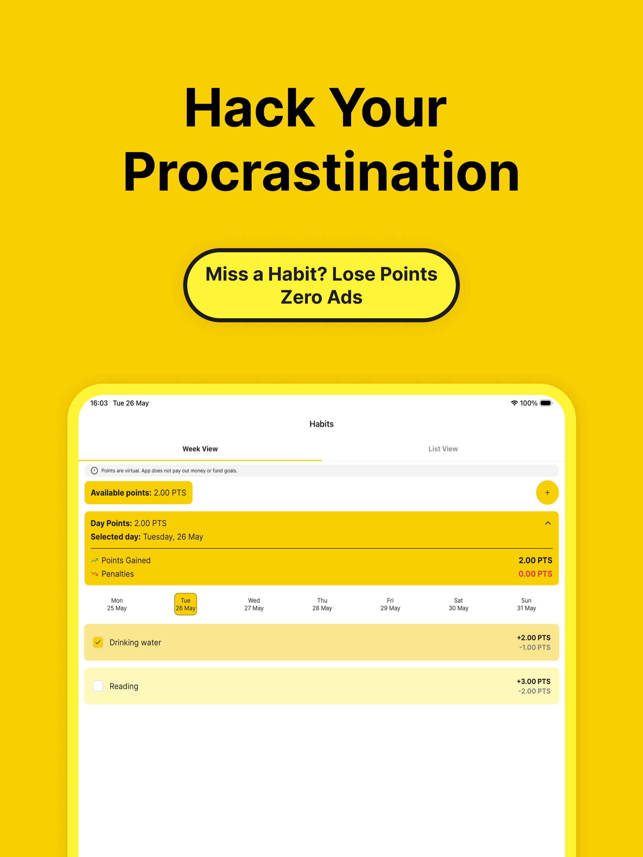 Habit Bank: Habit Tracker screenshot 7