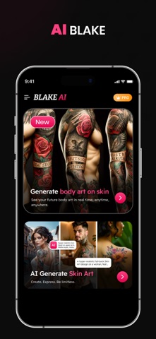 Blake AI - AI Body Designs screenshot