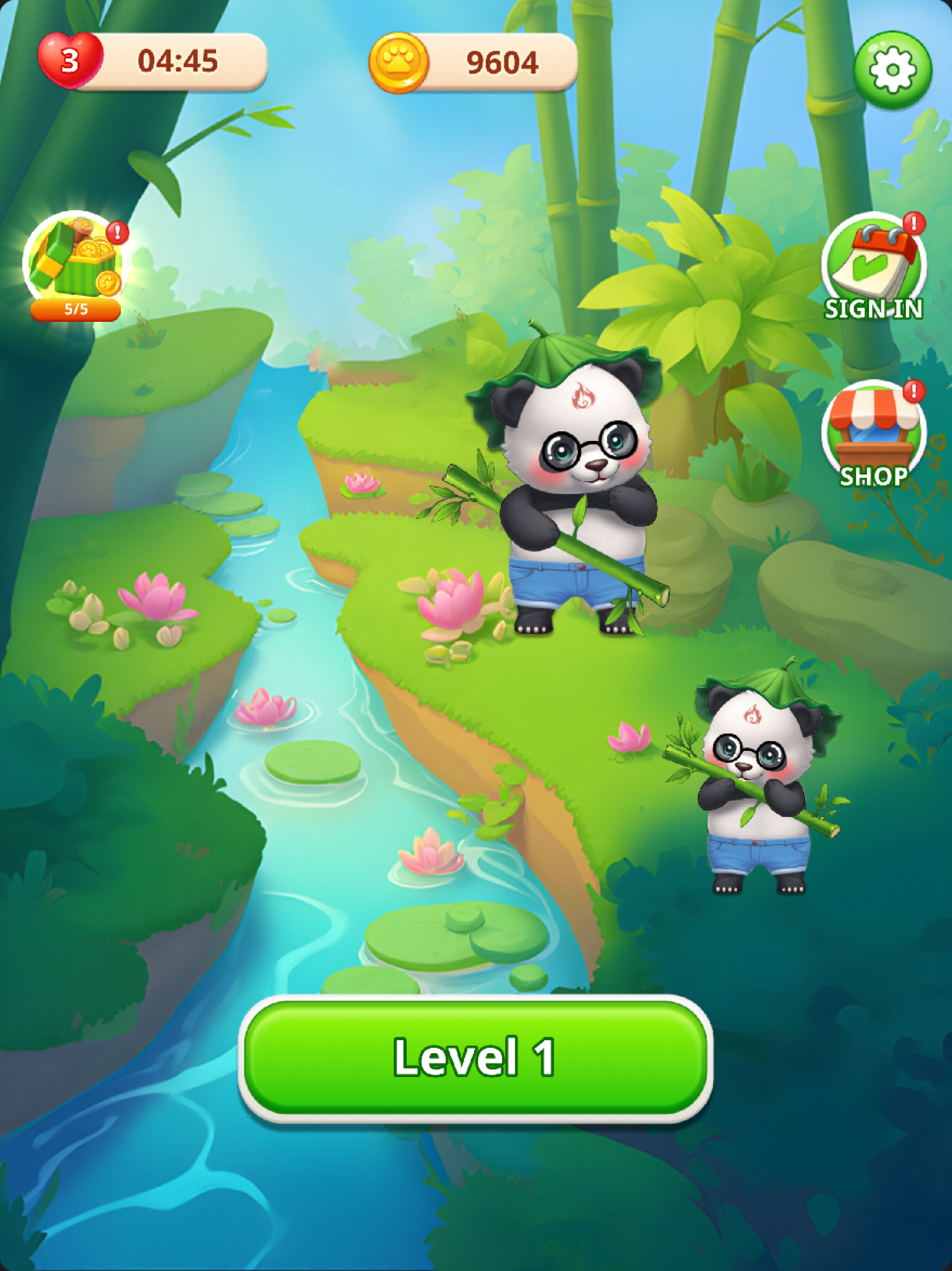 Panda Puzzle Drop screenshot 5