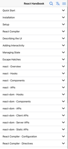 React Handbook Screenshot 1 of 5