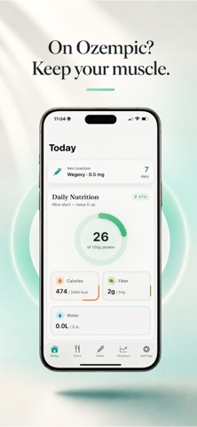 Leeva: GLP-1 Protein Tracker screenshot