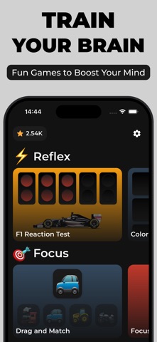 Reflex Test & Reaction Time Screenshot 1 of 5