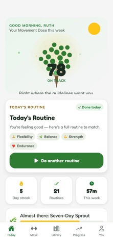 Simple Exercise for Life Screenshot 1 of 4