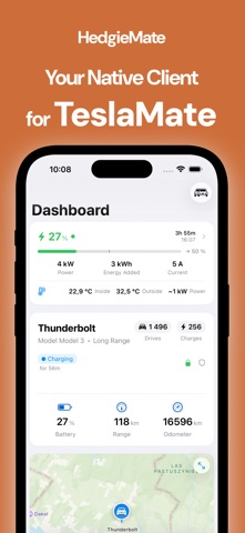 HedgieMate: For your Tesla Screenshot 1 of 8