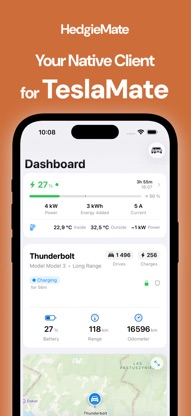 HedgieMate: For your Tesla screenshot 1