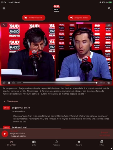 Sud Radio iPad screenshot 2