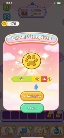 Triple Meow: Cat World iPhone screenshot