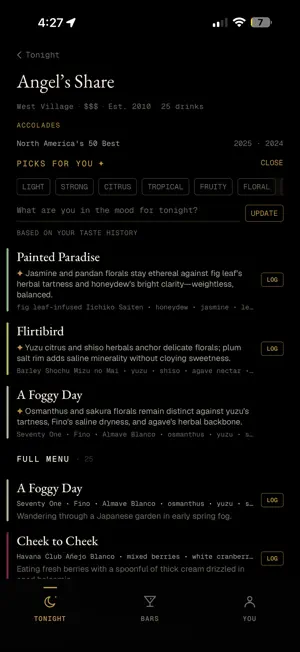 Sip: Cocktail Recommendations screenshot 3