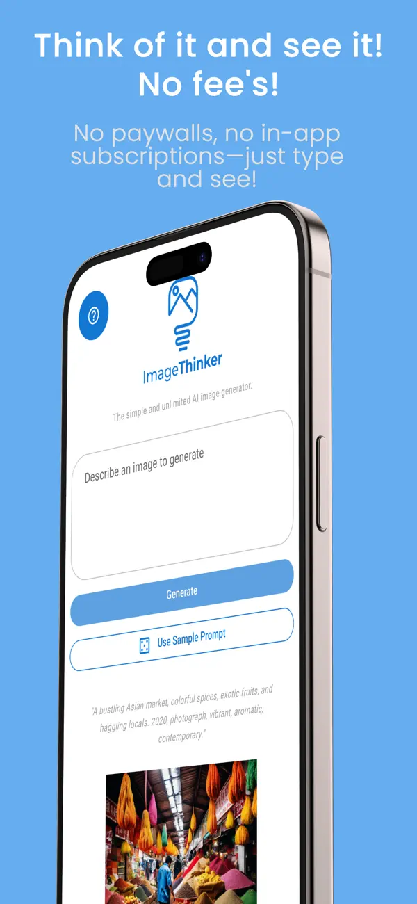Screenshot #1 pour Ai Image Generator- No Paywall
