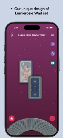 Tarot Lumieroise screenshot
