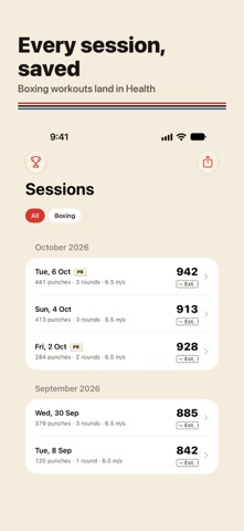 Glovework: Boxing Round Timer screenshot 8