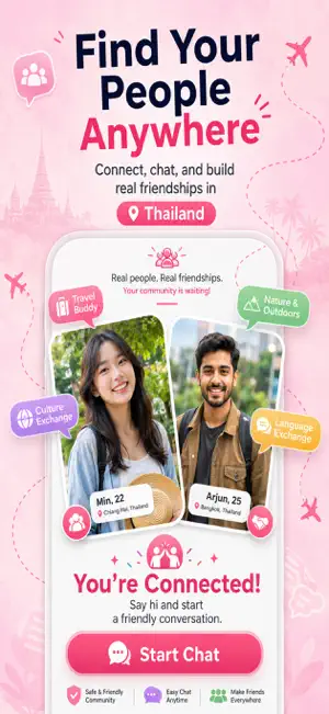 ThaiXO: Friends, Chat & Travel screenshot 3