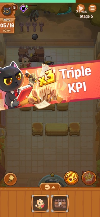 Cat cook: Defense Screenshot 2 of 7
