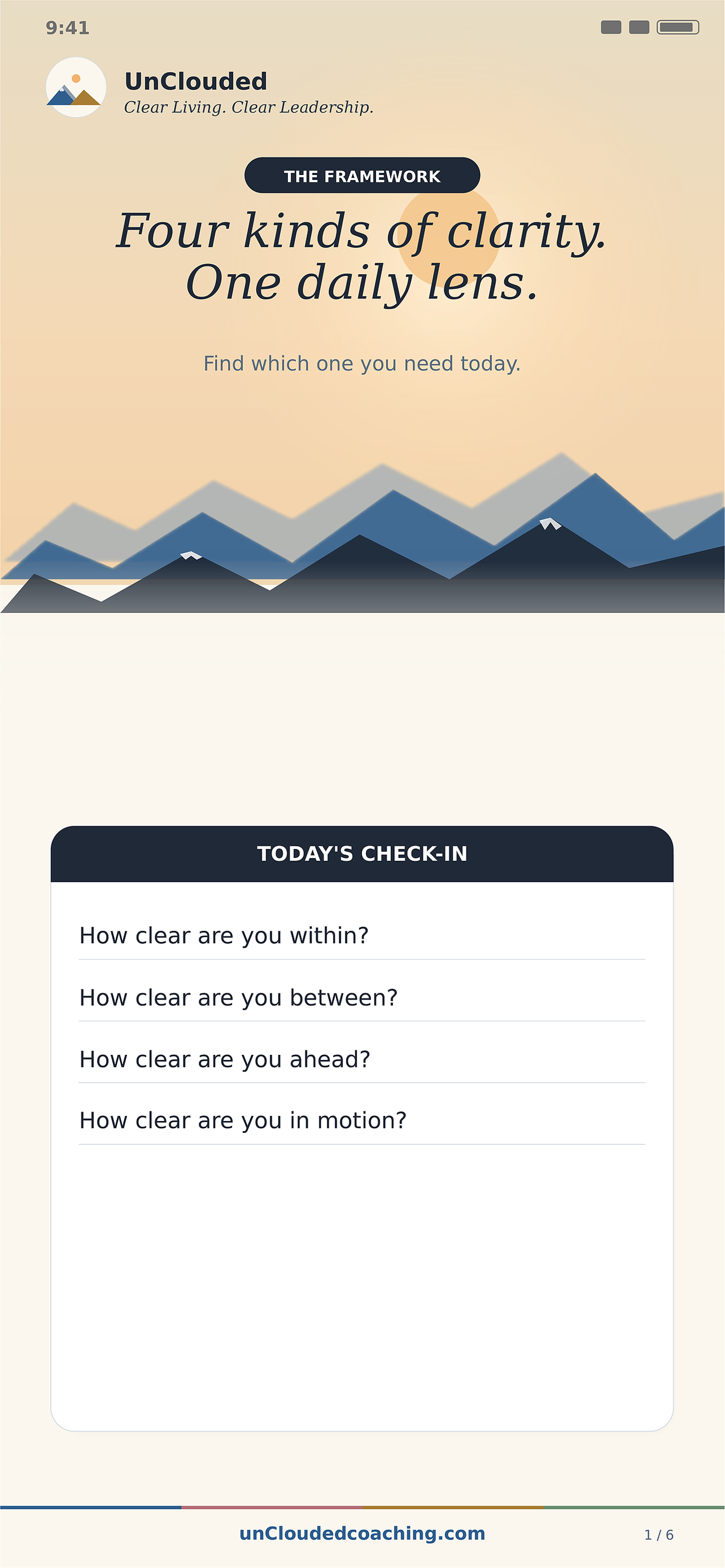 UnClouded Coaching