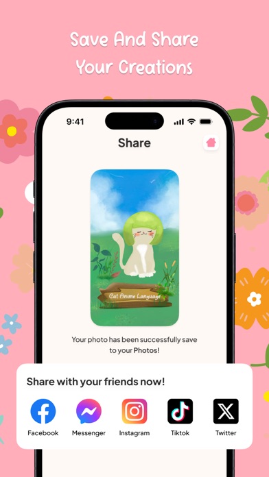 DIY Wallpaper: Flower Language Screenshot