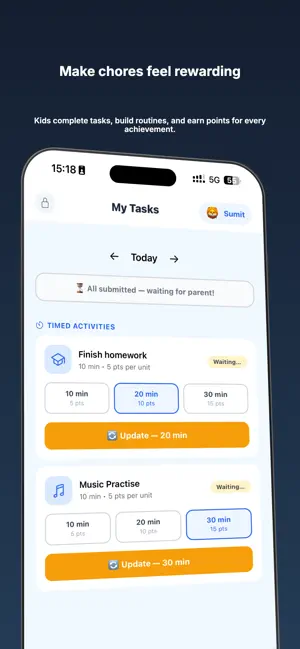 Taskly Kids screenshot 1