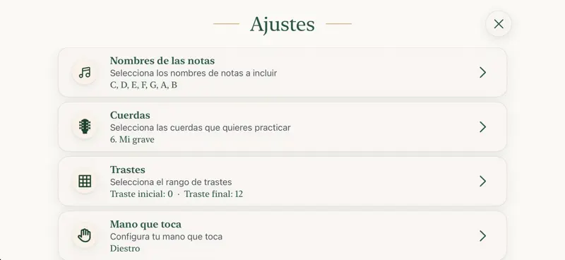 GuitarNotes - Griffbrett screenshot 4 of 6