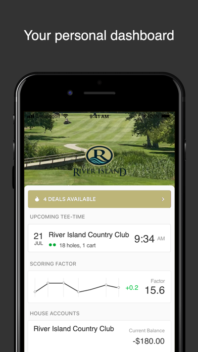 River Island CC iPhone screenshot 1 - Sports app