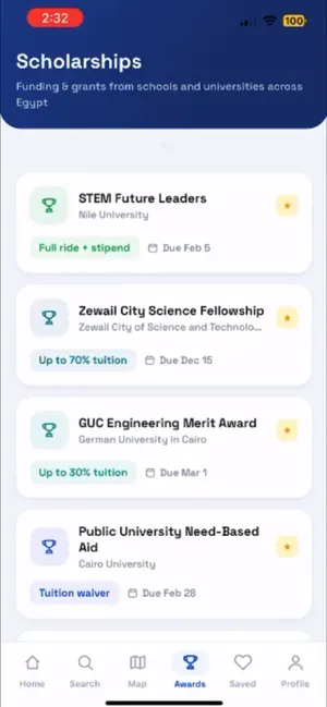 EduGuide app screenshot 2