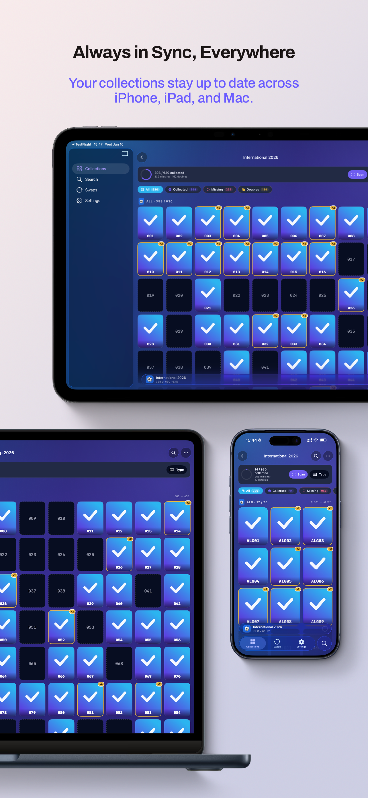 Kompletto: Sticker Tracker screenshot 6
