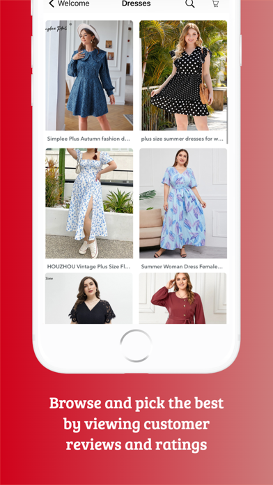 Plus Size Fashion Shopping Screenshot