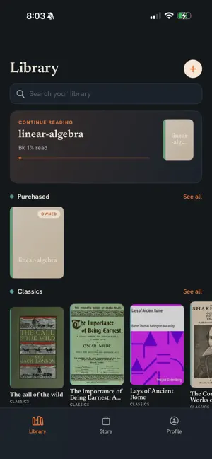 Cabins Press Reader screenshot 1