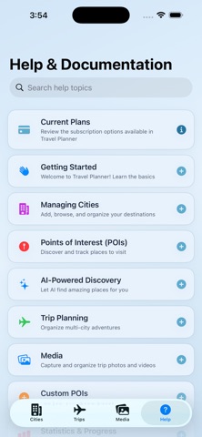 Travel Planner AI screenshot