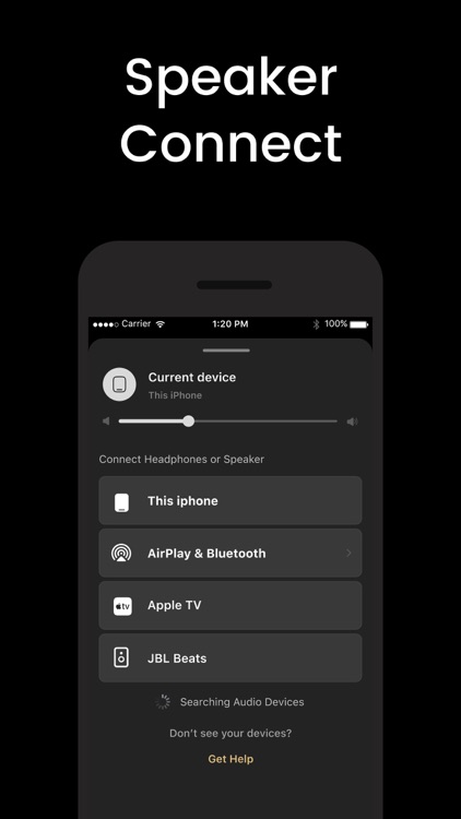 Connect Speaker & Headphones ‣