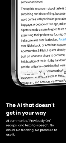 LaterAI - Save, Read & Listen Screenshot 4 of 7