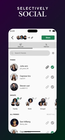 Alive - Selectively social screenshot