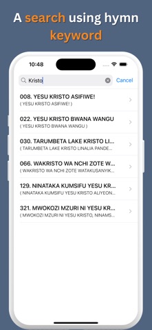 Nyimbo Za Wokovu iPhone screenshot 6