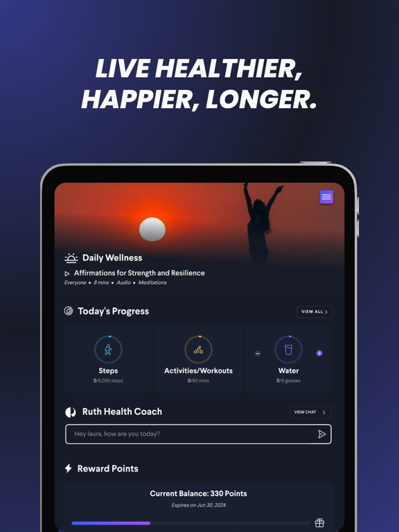 Screenshot #4 pour Wellness Coach