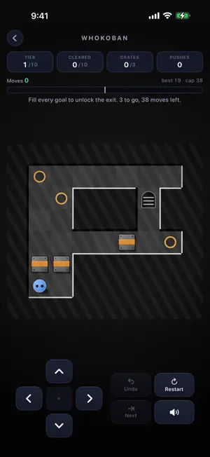 Whokoban: Sokoban Puzzles screenshot 3