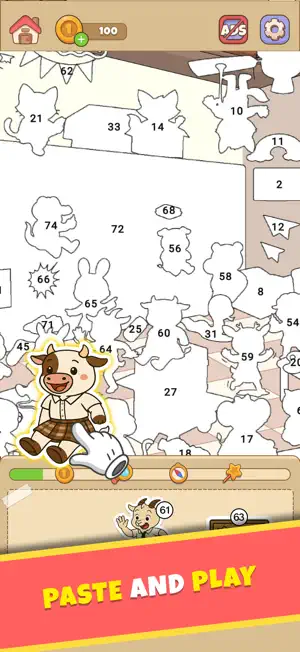 Sticker by Number - Color Book screenshot 1