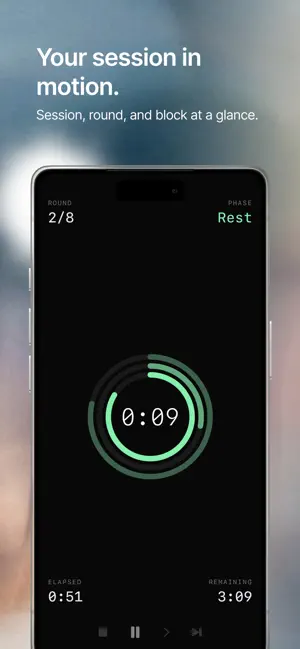 Cadence · Interval Timer Flow screenshot 3