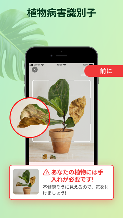 植物認識アプリ: しょくぶつ図鑑のおすすめ画像1
