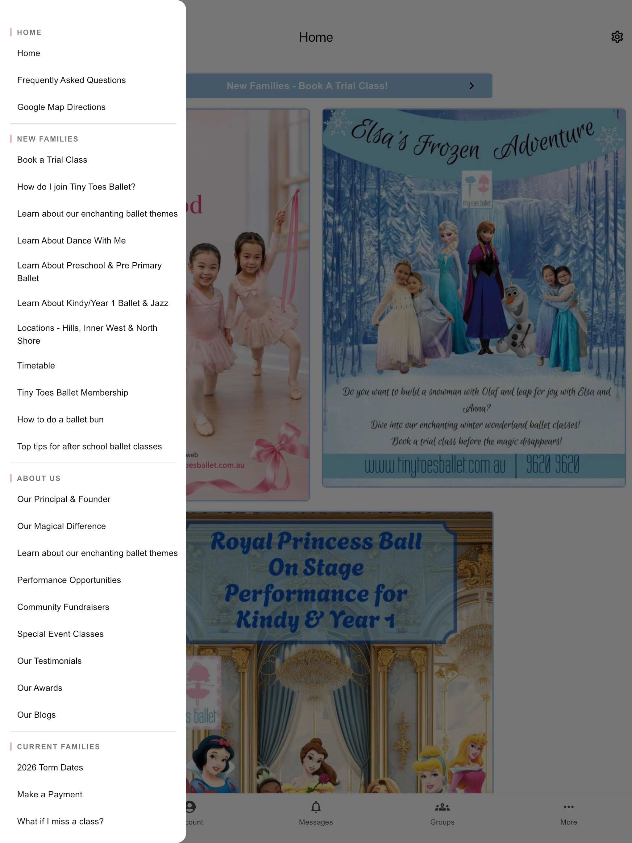 Tiny Toes Ballet