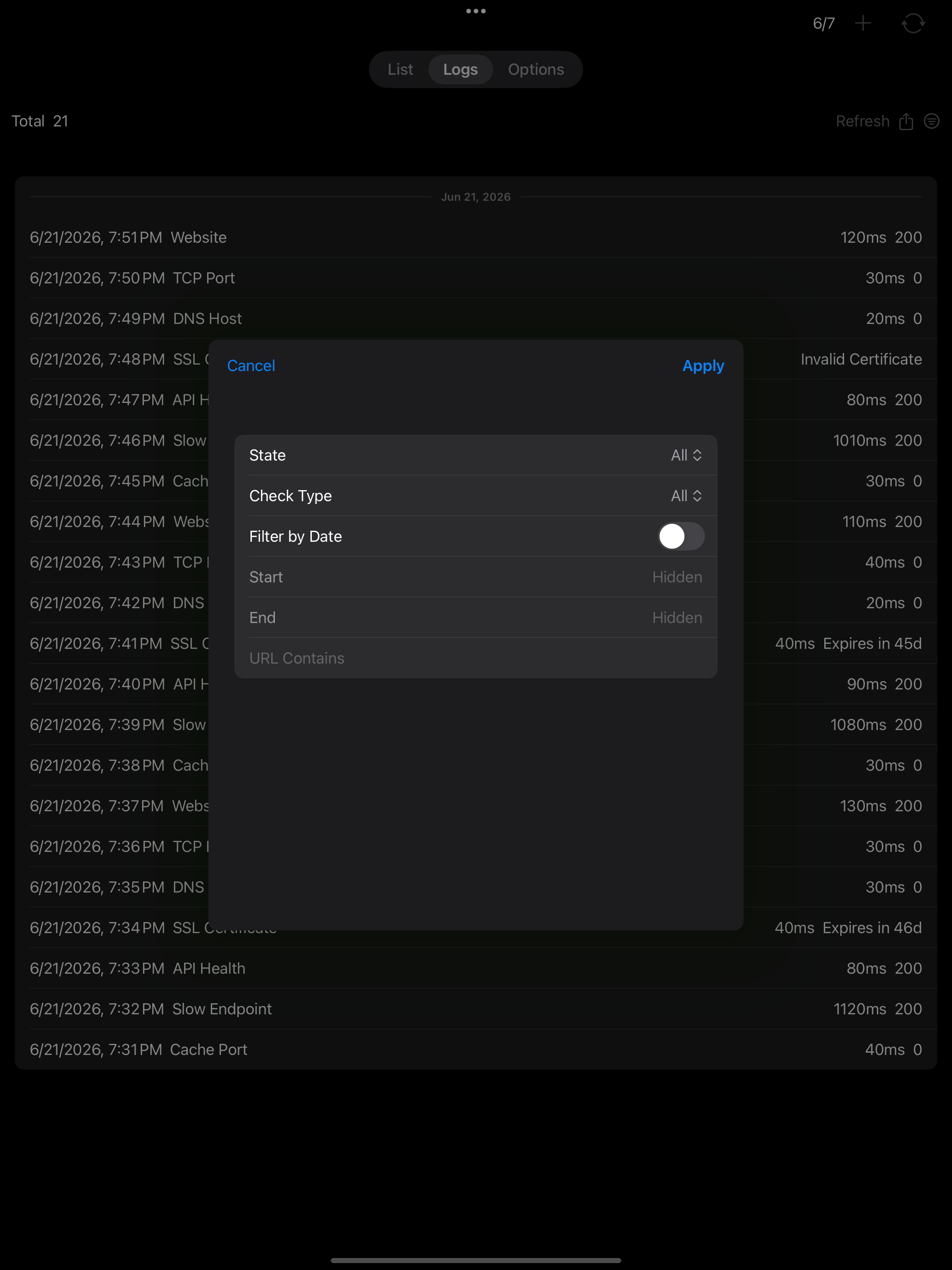 Uptime-monitor