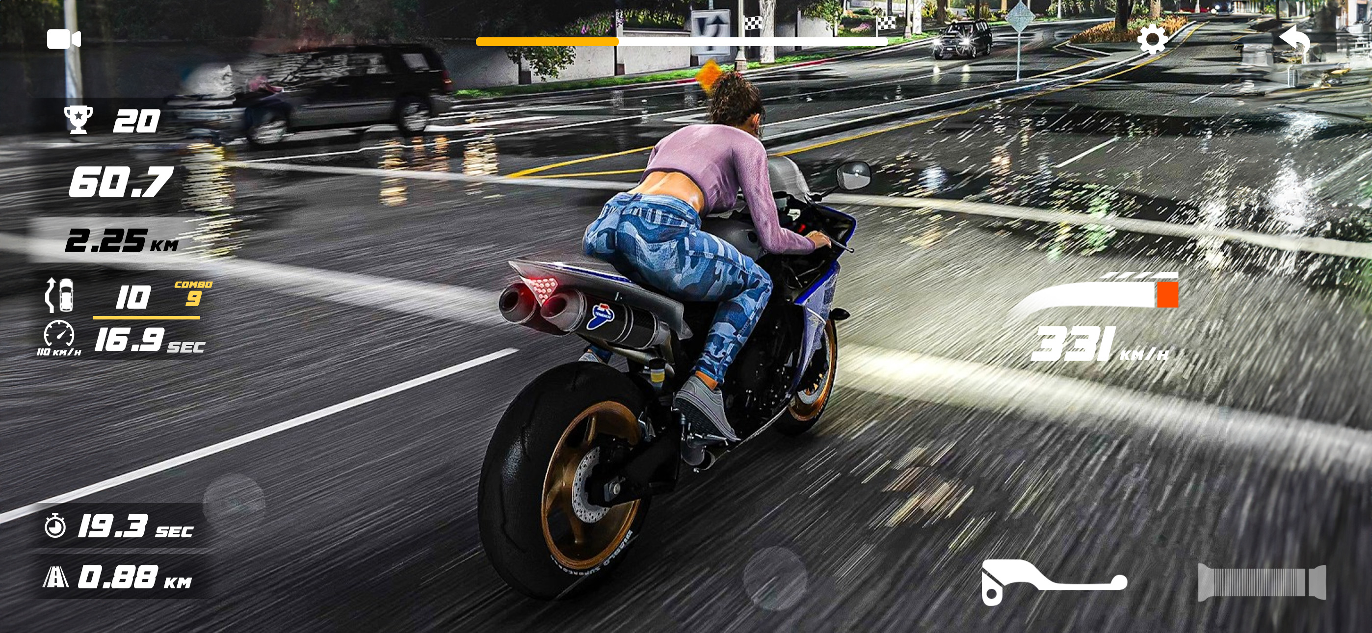 Traffic Bike 3D: City Tour